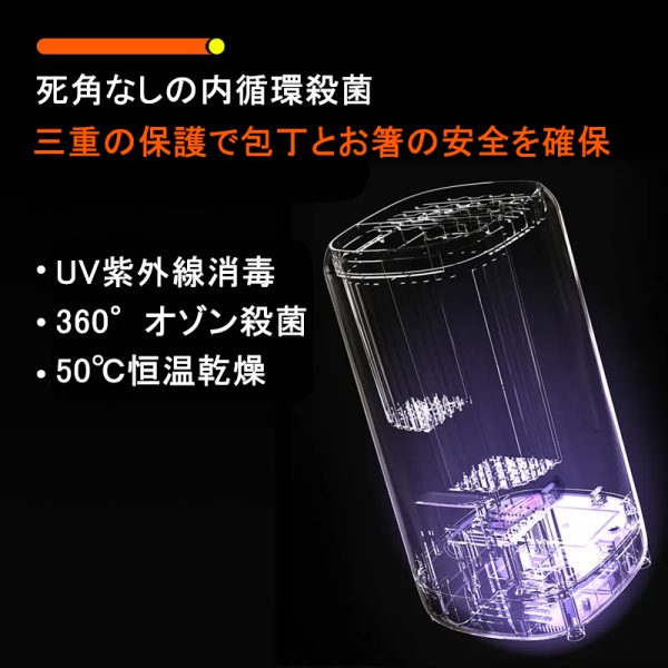 家庭用消毒包丁スタンド - 画像 (6)